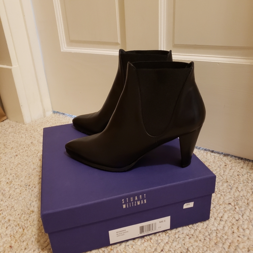 Stuart Weitzman black 3" boots